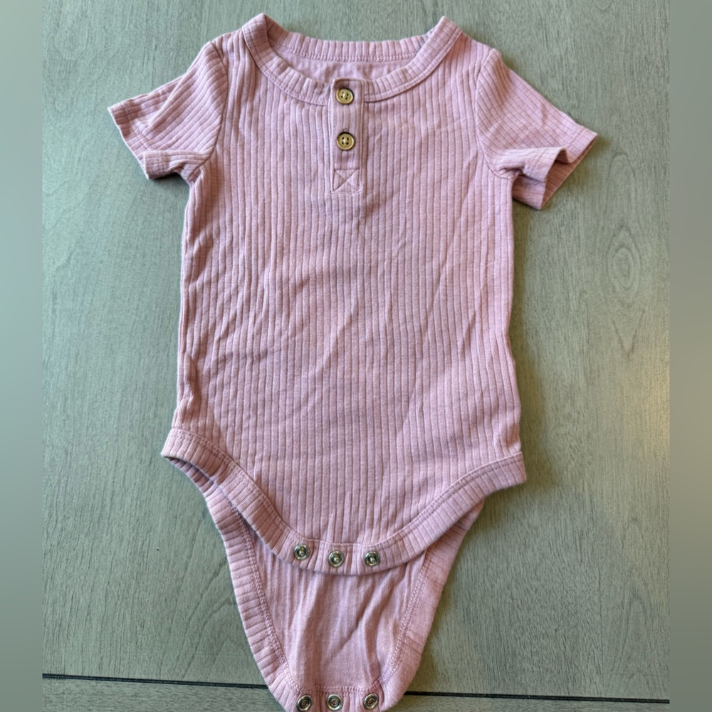 Cat and Jack 3-6m pink onsie